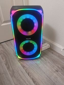Tzumi Bluetooth Party Speaker with RGB Lights