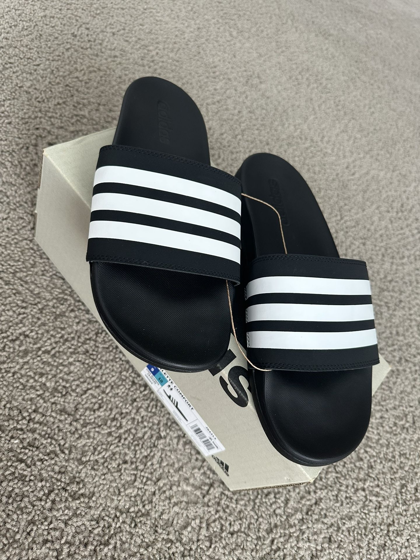 adidas Unisex Adilette Comfort Slides Sandal