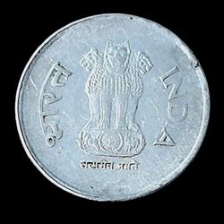 2002 India 1 Rupee Coin