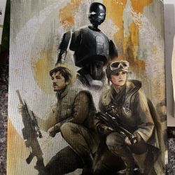 Star Wars Rogue One Canvas Art