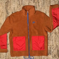 Nike Men's Sport Essentials Fleece Full-Zip Jacket DD5021-246 Size Medium & MORE ⬇️