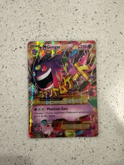 Pokemon Mega Gengar Ex Singpe