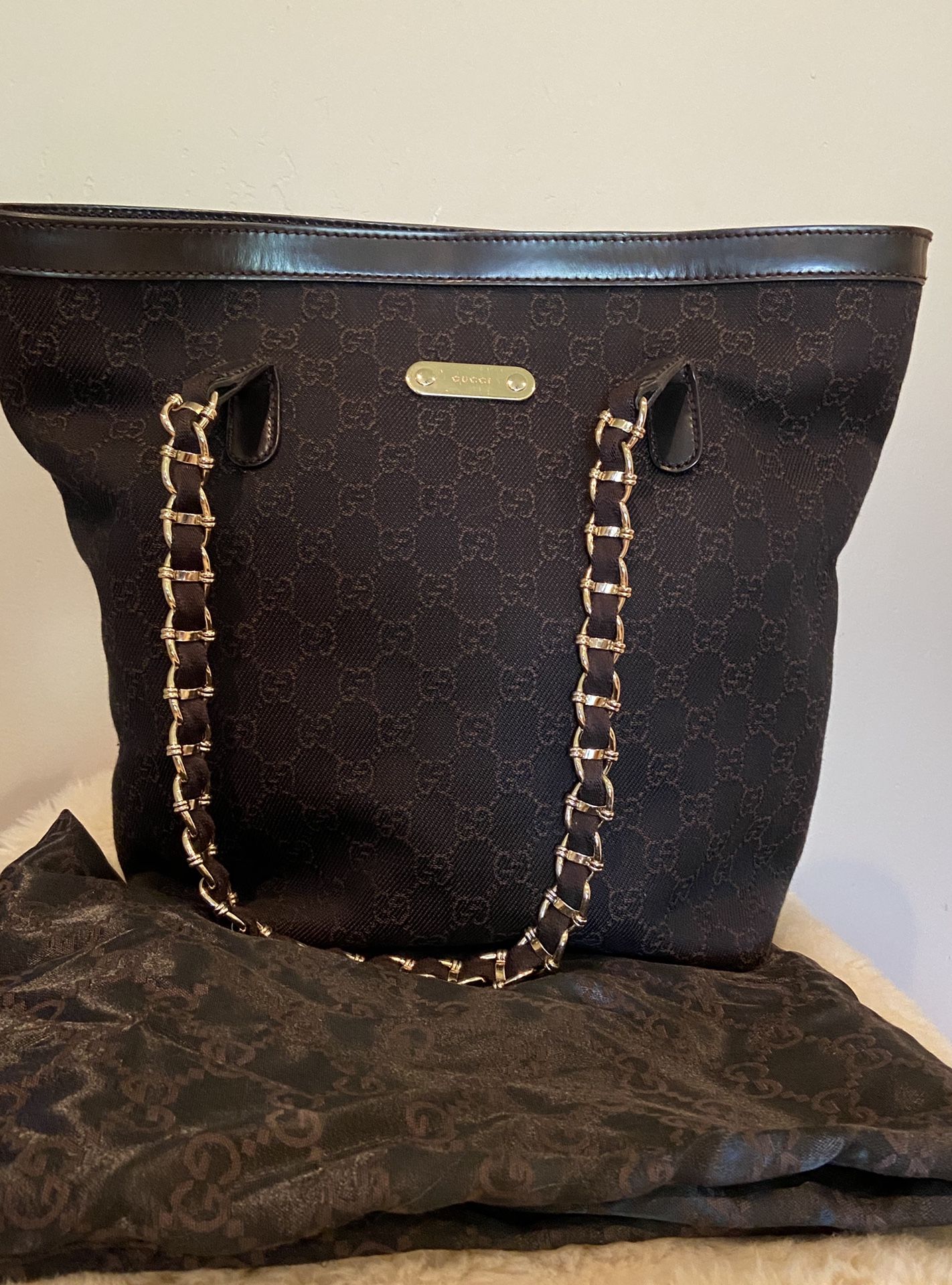 Gucci Canvas Tote