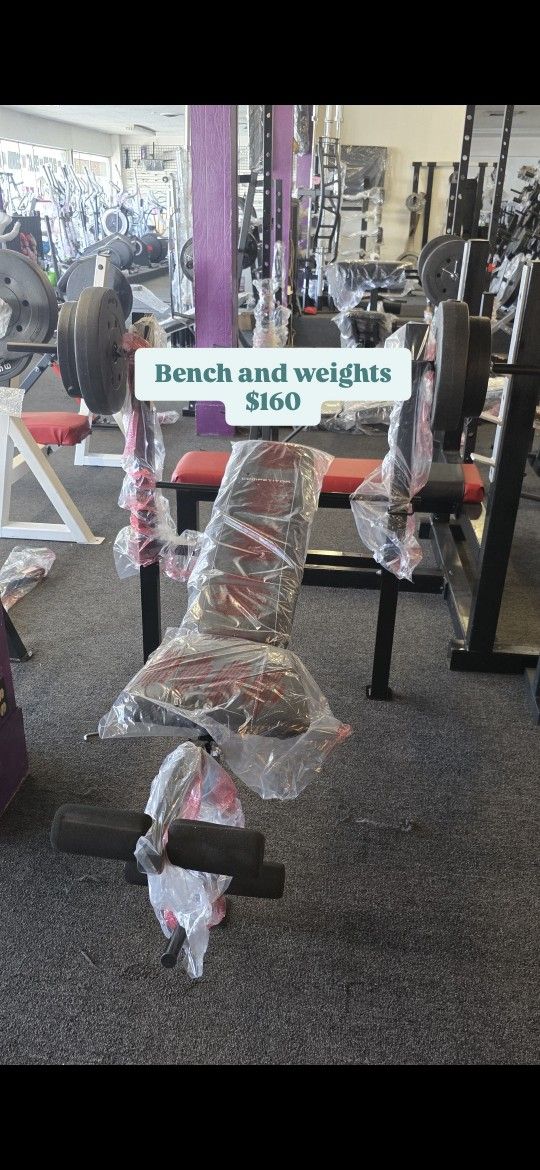 Bench And Weights