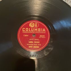 10” Shellac VLADIMIR SELINESCU On Columbia No Cover No Sleeve Gypsy Music Romanian TUICA , Sarba Calului 