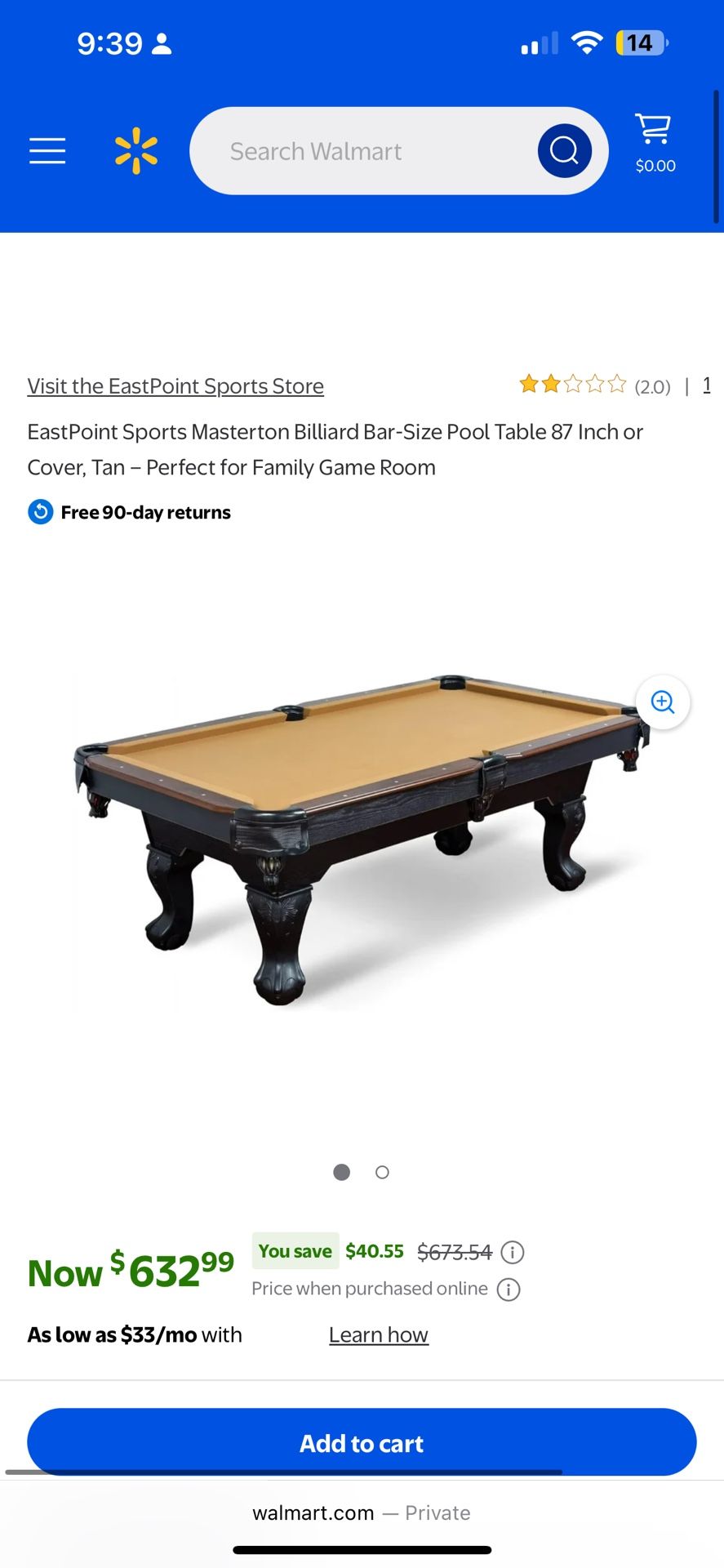 Used Pool Table For Sale