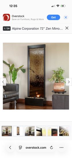 Alpine Corporation 6ft Indoor Waterfall