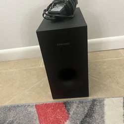 Samsung Subwoofer and Soundbar