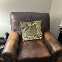 Leather Recliner 