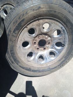 17 inch Silverado Nissan rims