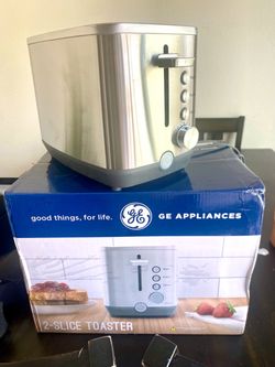 New Stainless Steel GE Toaster