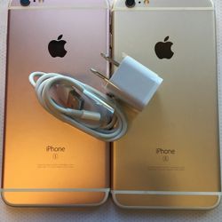Factory unlocked apple iphone 6s plus 32 gb $160 each 