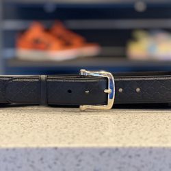 Men’s Gucci Black Leather Belt 