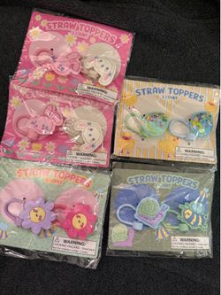 Straw toppers
