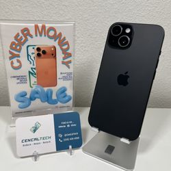 iPhone 15 128gb At&t and Cricket Carrier 100% 🔋 Health in excellent condition 