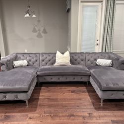 Gray Sofa 