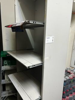 Metal shelf