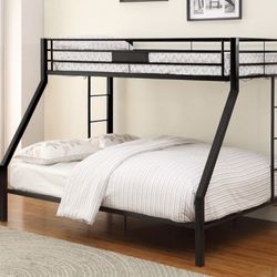 Twin XL/Queen Bunk Bed Mattress Not Included