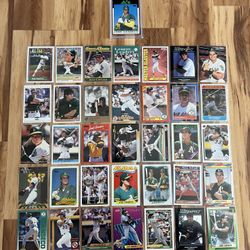 Jose Canseco PSA 8.5 Rookie Card / 35 Near Mint Card Lot