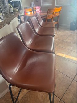 4 Bar Stools - Counter Height