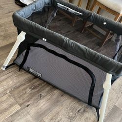 Guava Family Travel Crib includes Lightweight Backpack Design | Portable Crib| Folding Play Yard