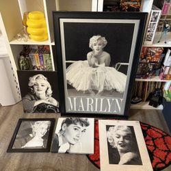 Marilyn Monroe & More Canvas Frames 