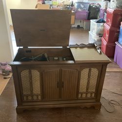 Vintage record player