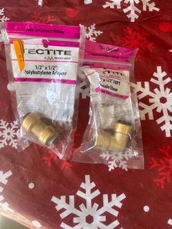 1/2”x1/2” adapter 1/2”x1/2” female elbow