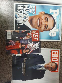 THREE Magazine Barack Obama-Special Collectors Edition