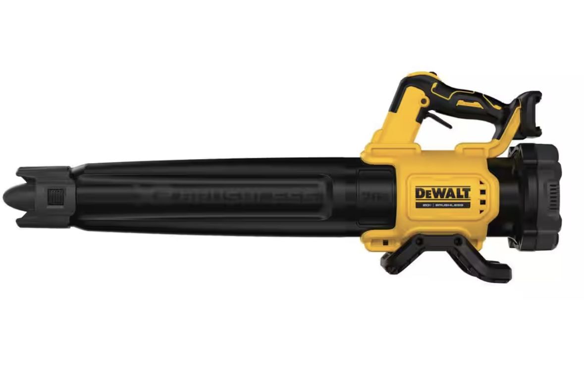 DEWALT 20V MAX 125 MPH 450 CFM Cordless Handheld Leaf Blower with Concentrator Nozzle (Tool Only