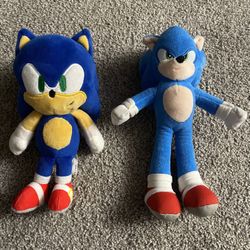 Sonic Plushies 