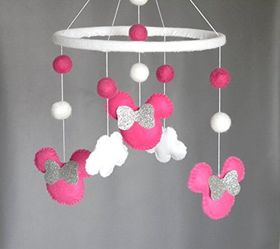 Minnie Mouse baby crib items