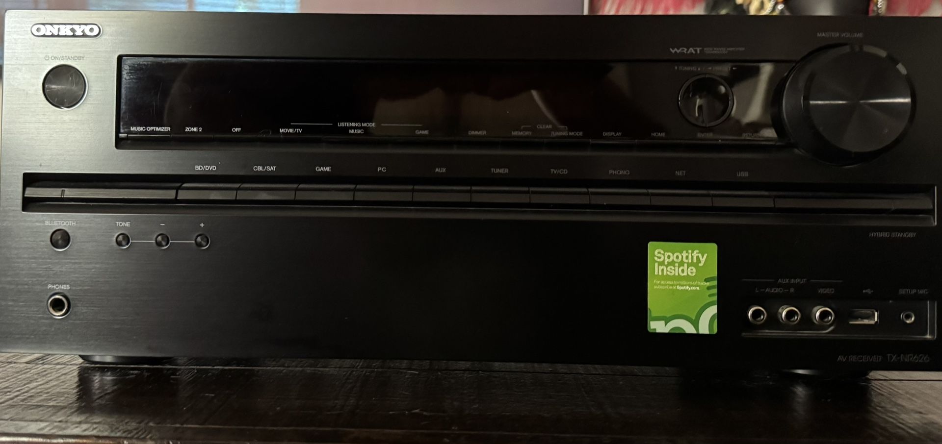 A/V receiver And Surround Speakers