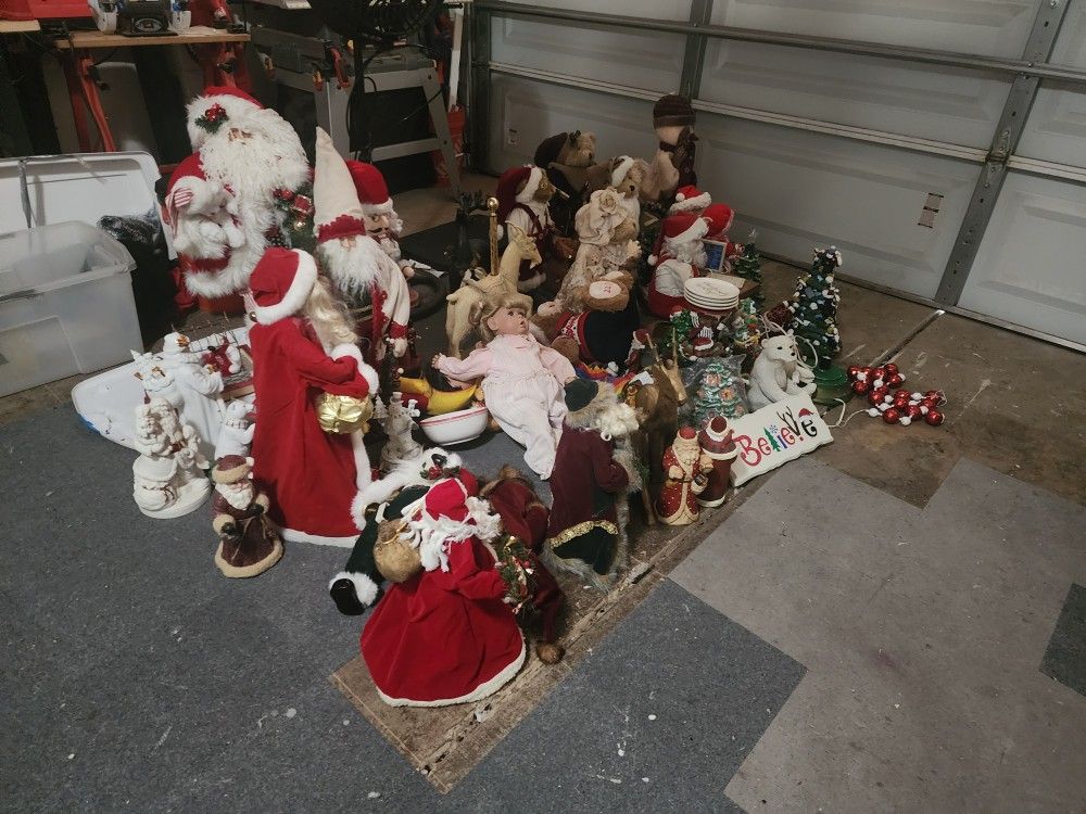 Christmas Lot, Santa Nut cracker Teddy Bears