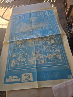 Atlanta Hawks All Stars Sports Illustrated Poster 20x30