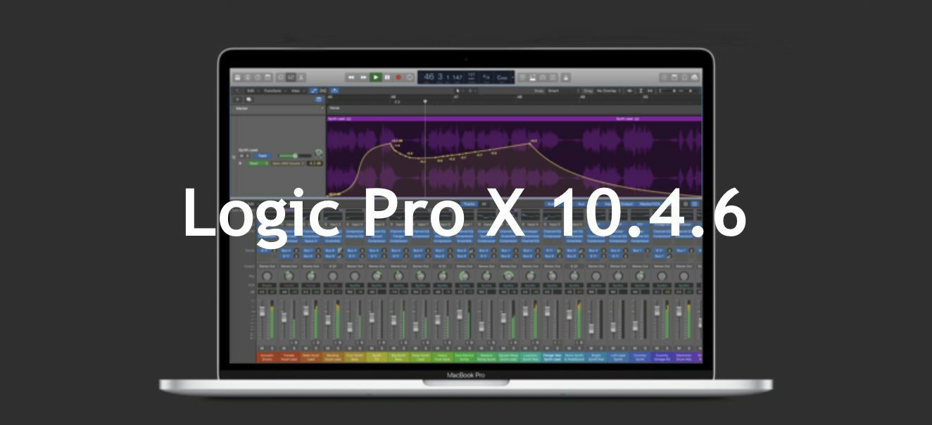 Logic pro x 10.4.6 software (mac)