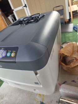 Oki white toner printer only used a few time