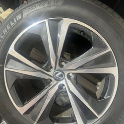 5 Lug Lexus Stock Rims  
