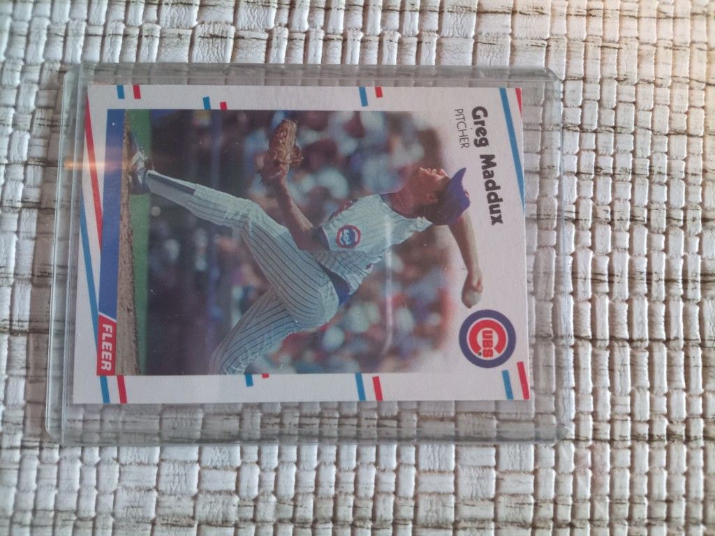 Greg Maddux Fleer 1988