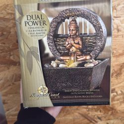 Tranquil Buddha LED Fountain.  