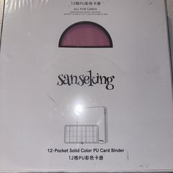 Collection Card Binder Pink