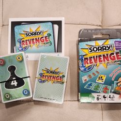 Never Used Sorry Revenge Card Game