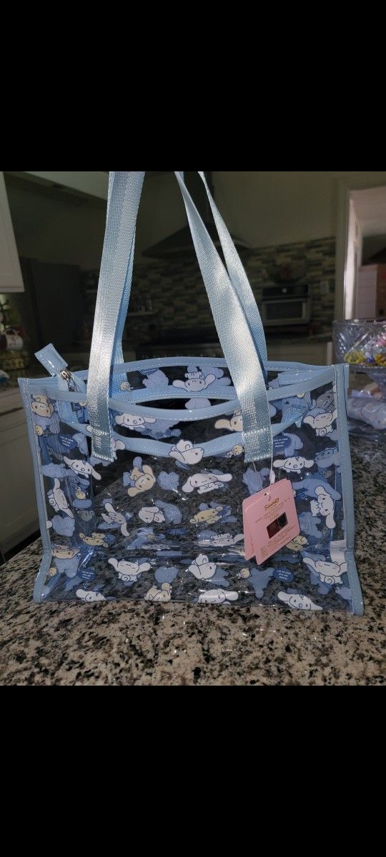 Sanrio Cinnamon Roll Clear Bag Purse Brand New