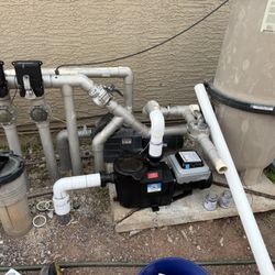 Pool Equipment - New/used Motors, Pumps, Filters, Valves, Unions