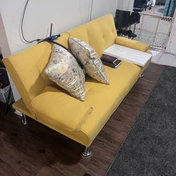 Yellow Futon 
