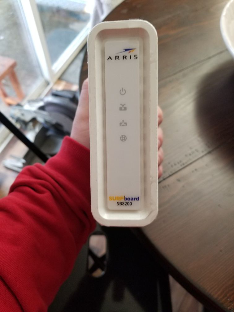 Asus router and arris motem
