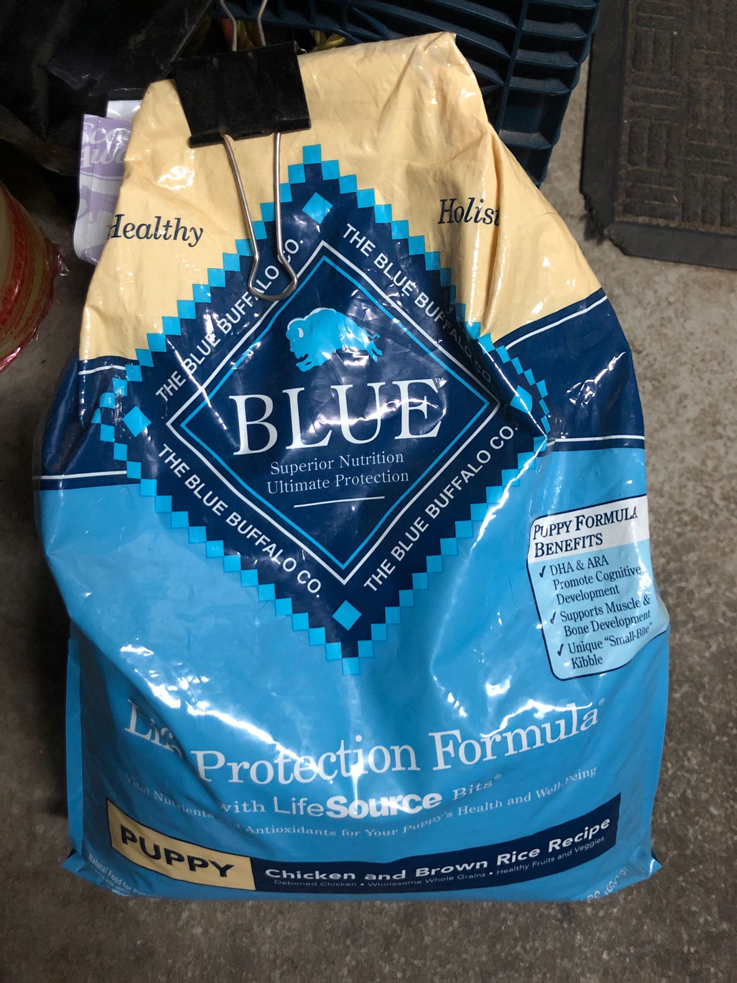 Dog food ( BLUE )