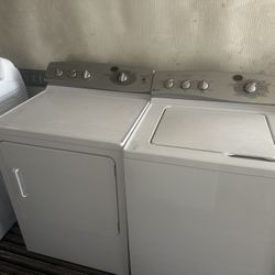 GE Washer And Dryer 