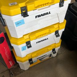 FraBill 30 Quart Magnum Bait Station To Speed Aerating Fishing Cooler