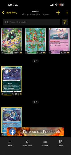 Evee pokemon cards